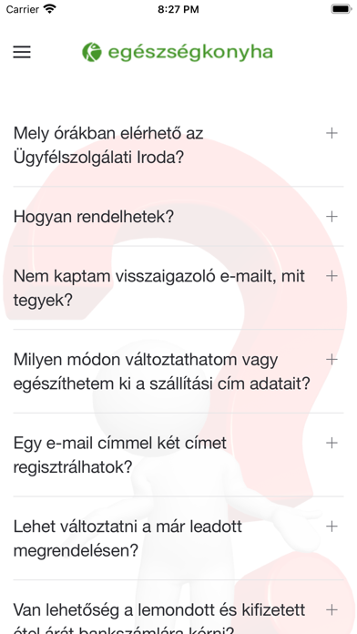 Egészségkonyha Screenshot