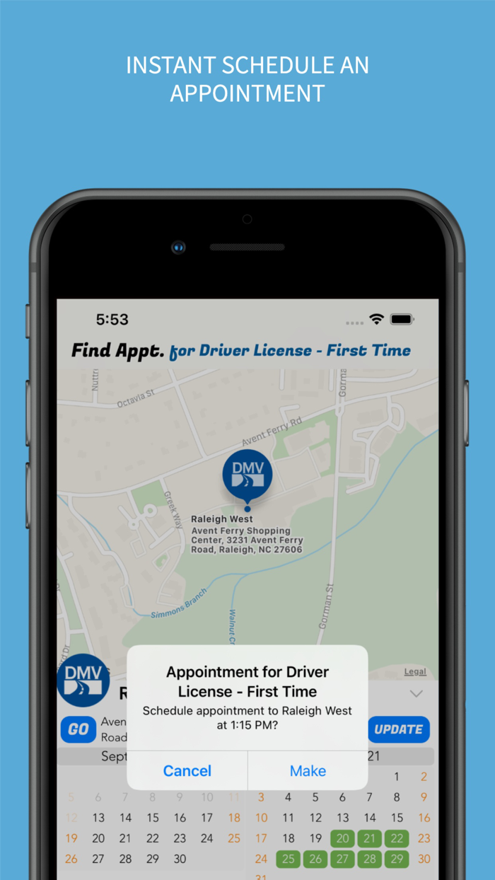 DMV NC Find Appointment