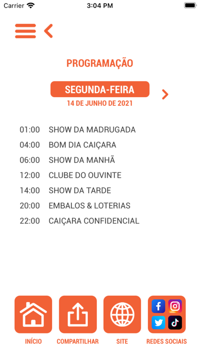 Rádio Caiçara - 96,7 FM Screenshot