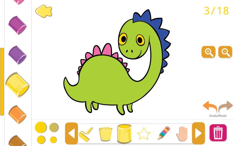Screenshot #3 pour Coloring Book. Paint & Draw
