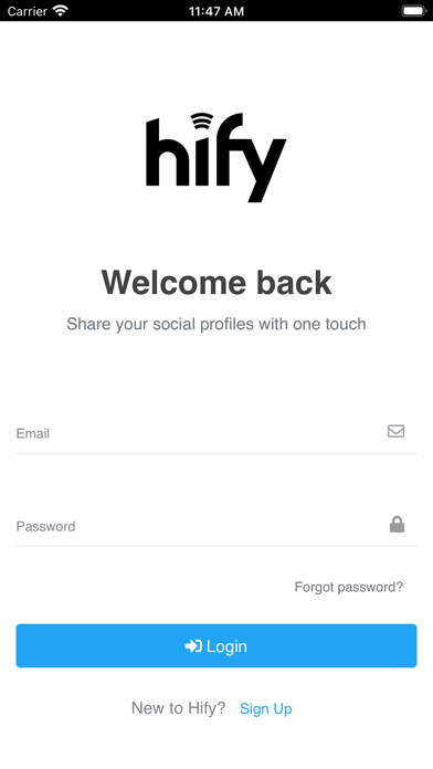 Hify - Share in Seconds Screenshot