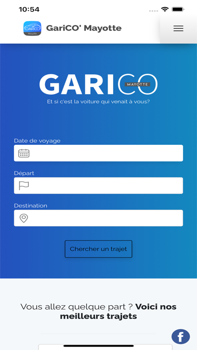 GariCO Covoiturage Mayotte Screenshot