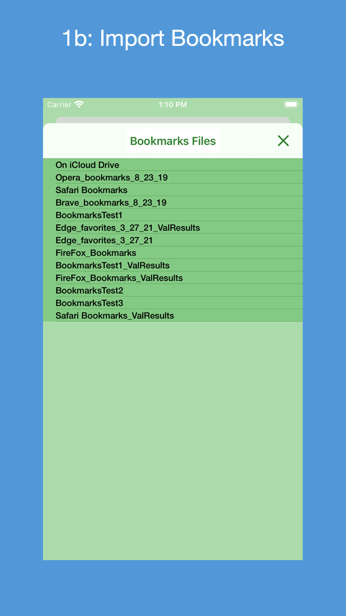 Bookmarks Validator