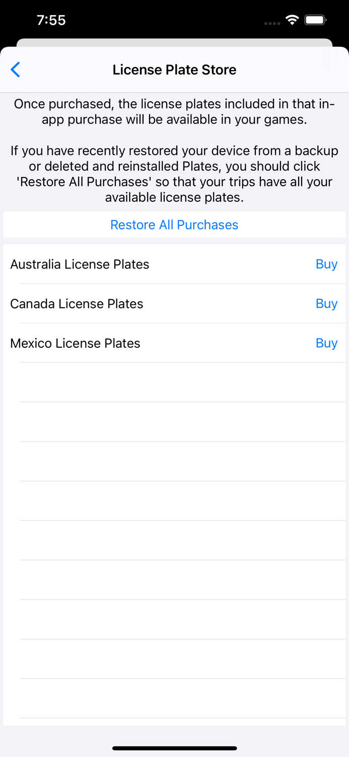 Plates - Family Travel Game