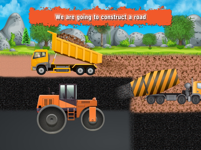 Road Construction In City