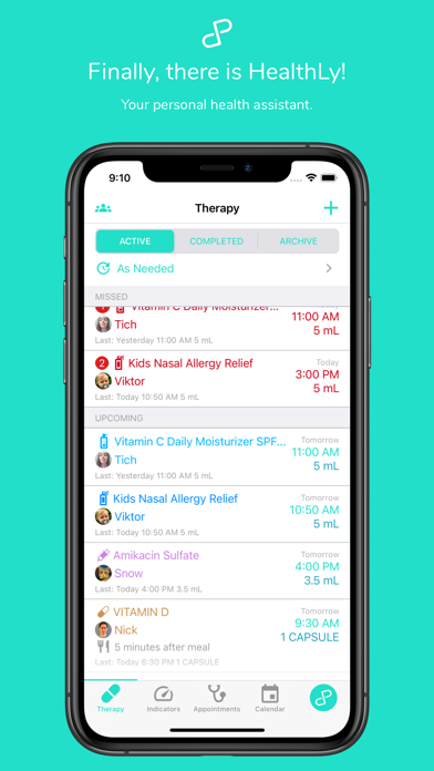 HealthLy: Therapy & Health Screenshot