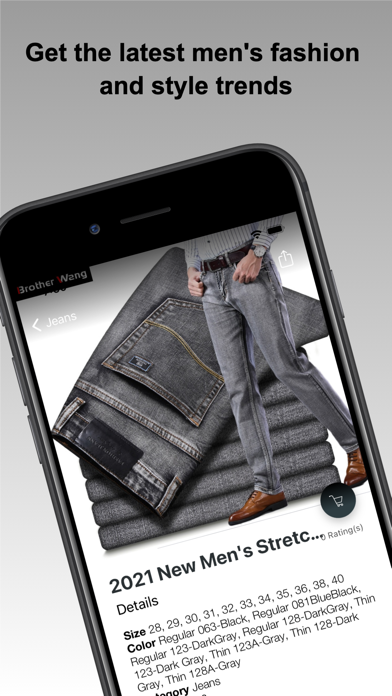 Men Fashion Clothing Cheap Screenshot