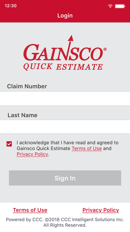 #1. Gainsco Quick Estimate (iOS) 由: CCC Intelligent Solutions Inc.