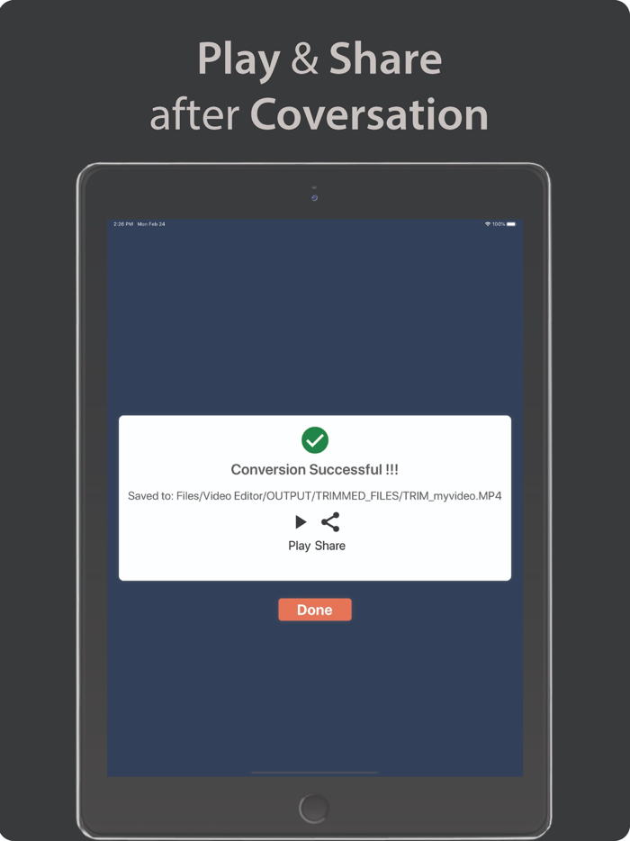 Cut Trim Split Video Editor