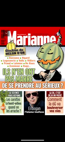 Game screenshot Marianne - Le Magazine apk