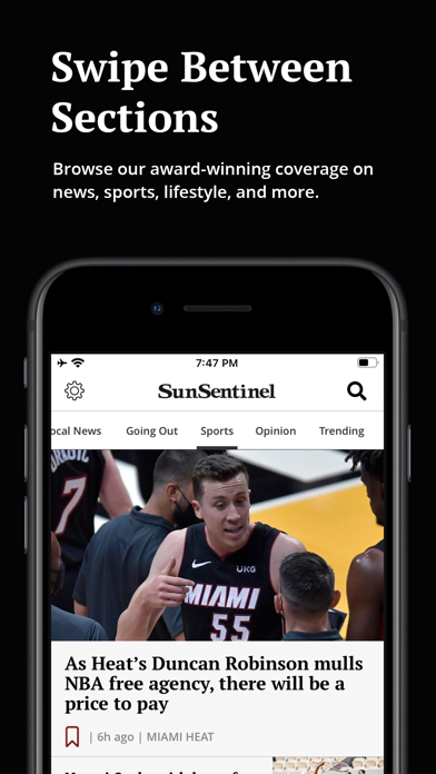 Sun Sentinel Screenshot