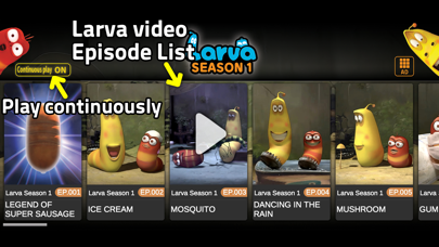 Larva season 1(full version) Screenshot