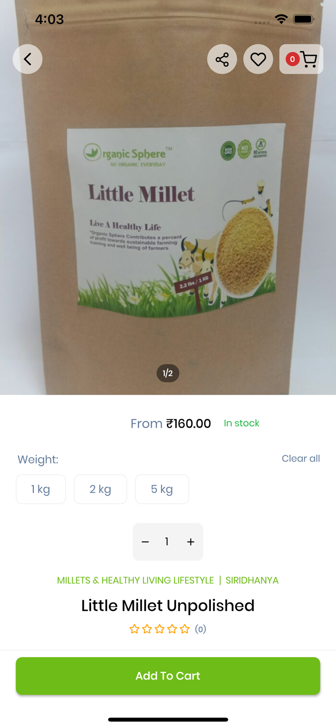 Organic Groceries - India