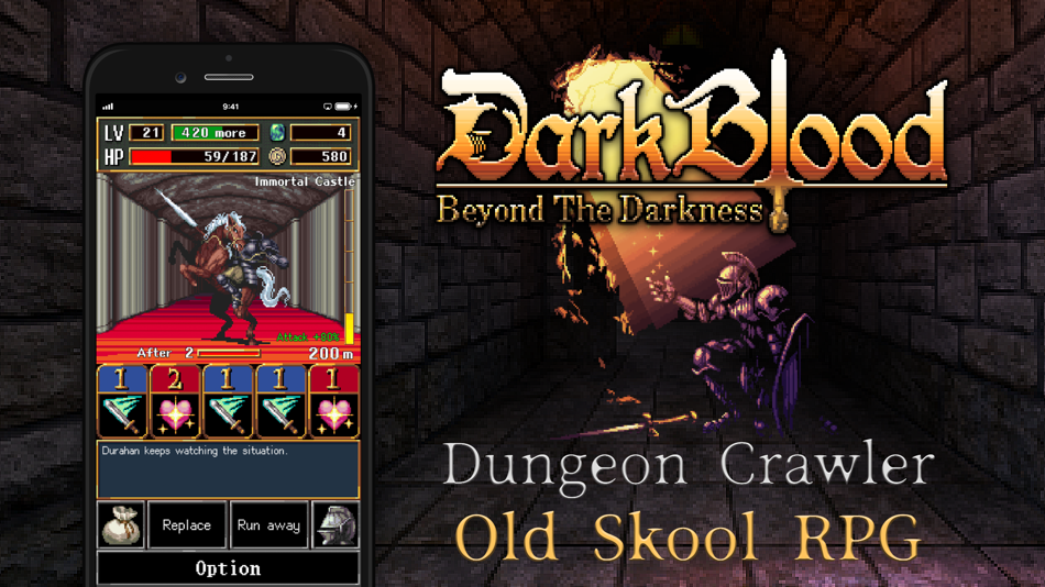 #1. DarkBlood -Beyond the Darkness (iOS) Podle: Koji Murakami
