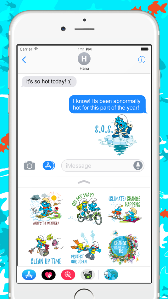 #2. The Smurfs: Think Blue (iOS) By: Bare Tree Media Inc