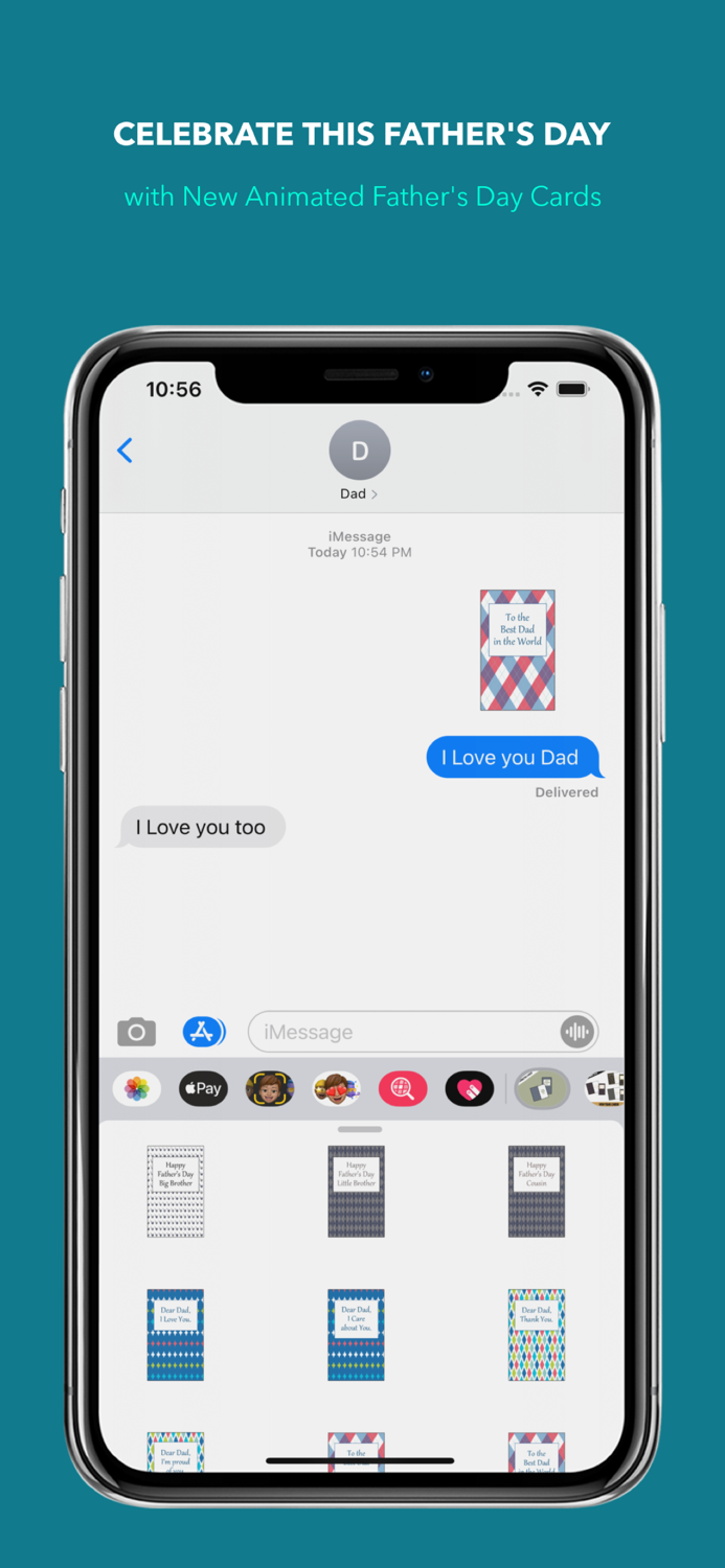 Dads Day Cards by Unite Codes