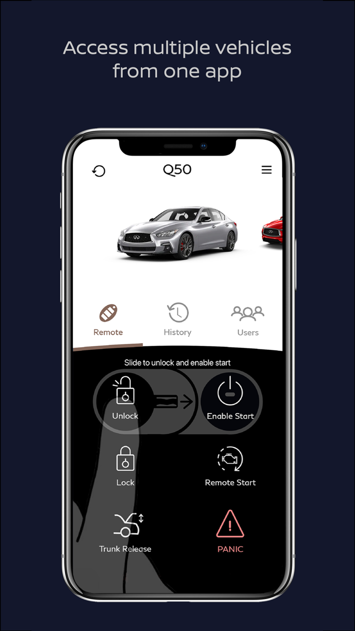 Infiniti Virtual Key