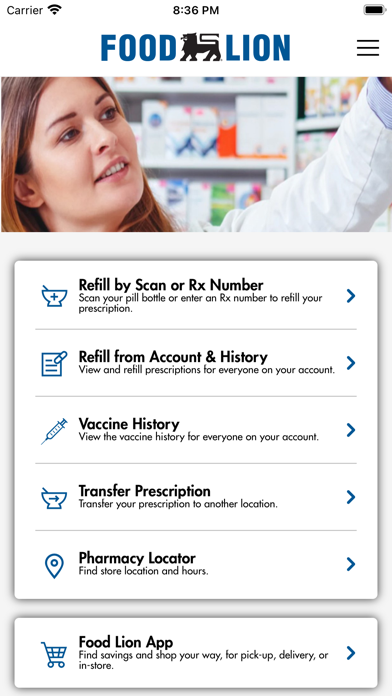Food Lion Rx Screenshot
