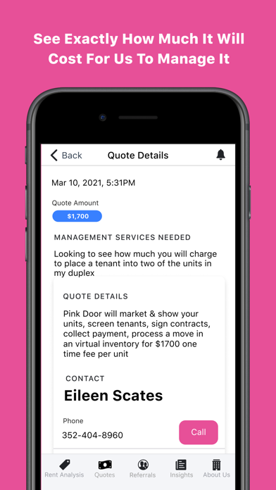 Pink Door for Partners Screenshot