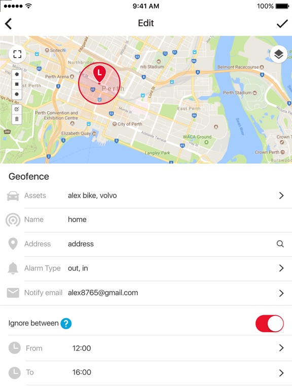 Al3rtGPS Pro iPad screenshot 5 - Navigation app