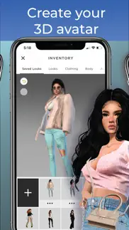 imvu: 3d avatar creator & chat iphone screenshot 2