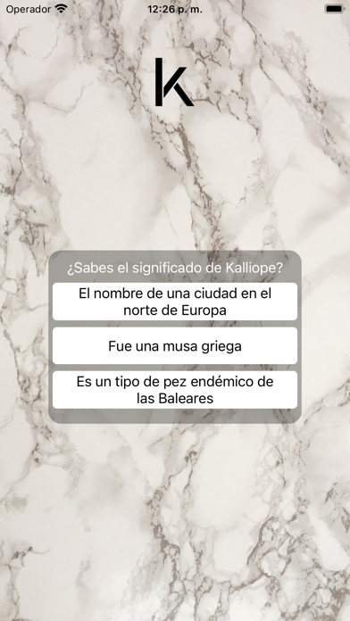 Kalliope 2 Screenshot