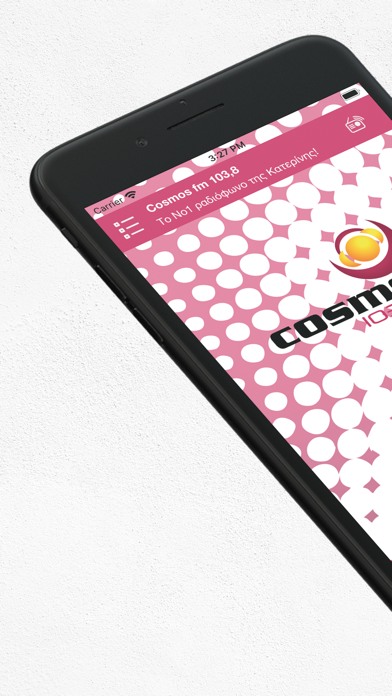 Cosmos fm 1038 Screenshot
