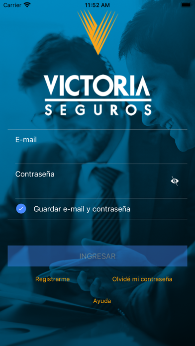Victoria Seguros ASEGURADOS Screenshot