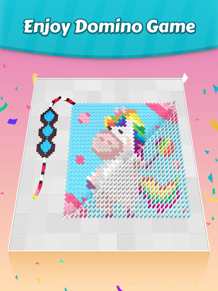 Domino Art - Color By Number