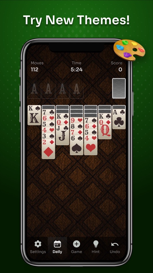 #4. Solitaire ⊛ (iOS) 由: Moonfrog