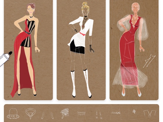 ファッションデザイナー： 洋服のコンセプトスケッチブックのおすすめ画像4