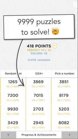 Game screenshot Four Numbers: Relax with Maths apk