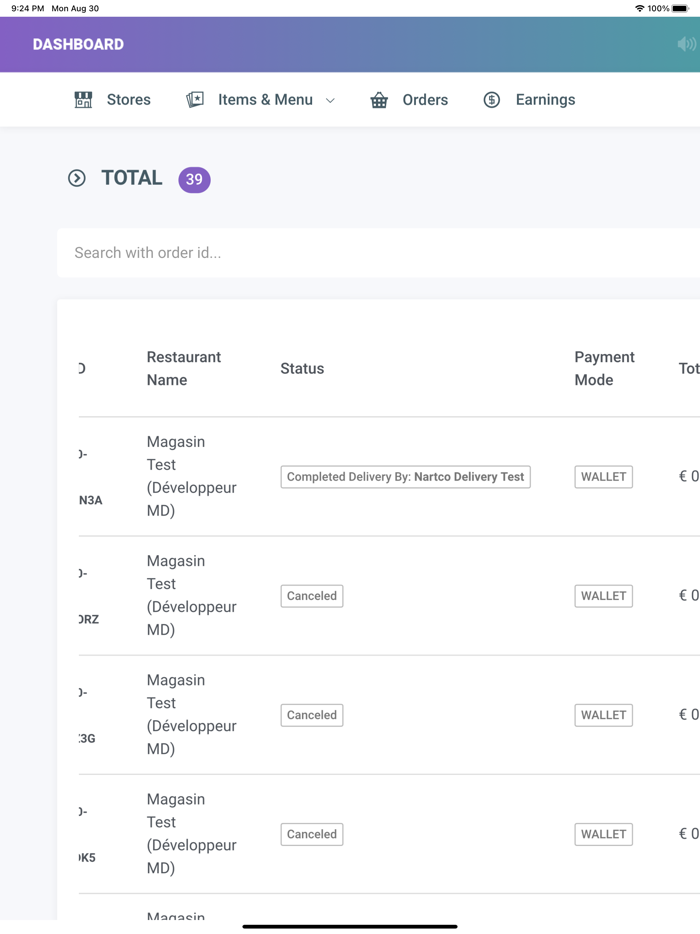 Jéjé Livraison Partenaire