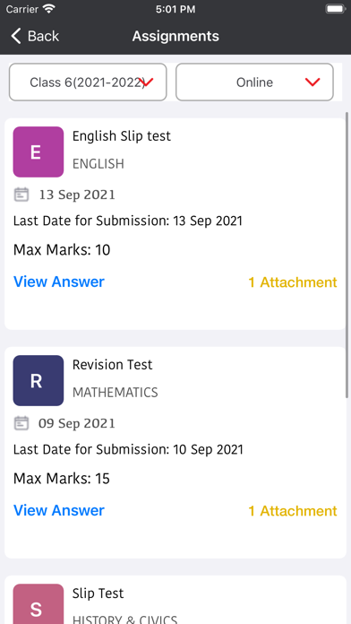 Ramadevi Public School Screenshot