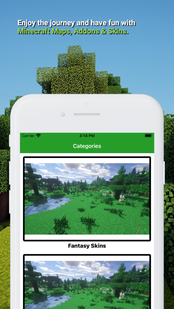 Addons for Minecraft PE - Skin