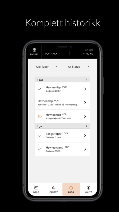 Fangstr Screenshot