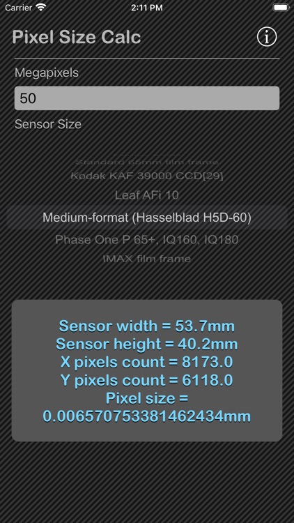 Pixel Size Calculator screenshot-8
