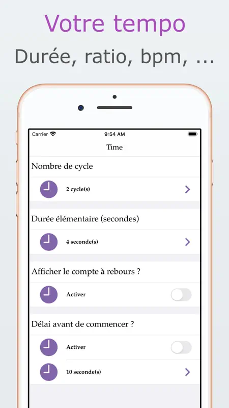 Respiration carrée pro screenshot 3 of 5