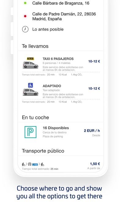 Imbric - Taxi, bus y parking screenshot 3