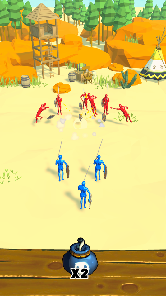 #6. Ragdoll Warfare (iOS) 由: Elif Koc