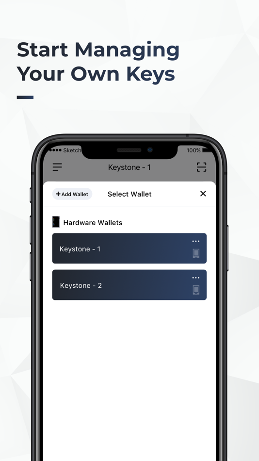 #3. Keystone Hardware Wallet (iOS) 由: YANSSIE HK LIMITED