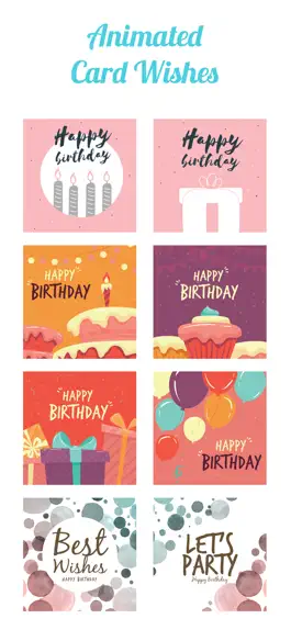 Game screenshot Animated Birthday Card Wishes hack