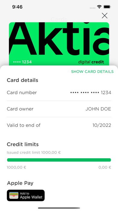 Aktia Wallet screenshot 4