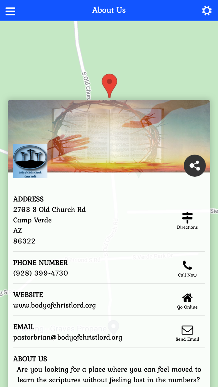 Body of Christ Church CV