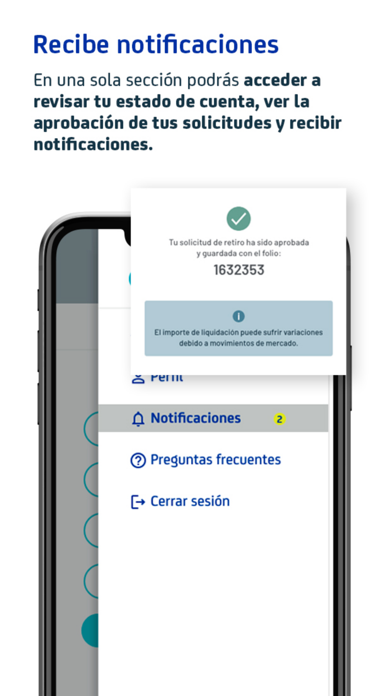 Mis Beneficios. Screenshot