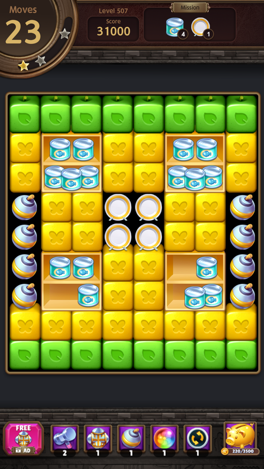 #6. Fruits Blast® : Puzzle (iOS) By: Super Day