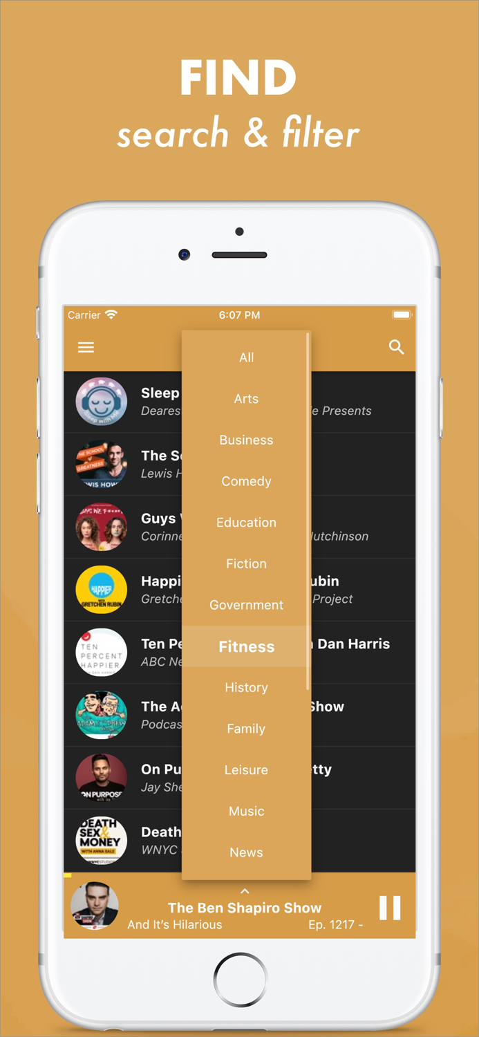 The Podcast Player App