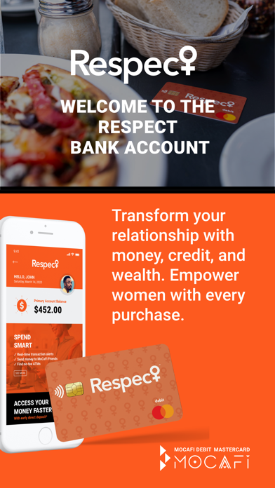 Respect Bank Account Screenshot
