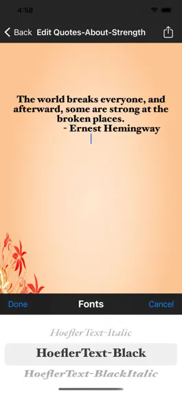 Game screenshot Quotes-About-Strength hack