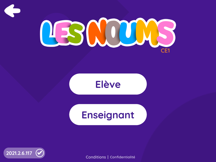 Login Access Les Noums CE1